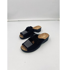 Сабо женские открытый нос на резинке анатомическая стелька тапочки AS01-063-13110