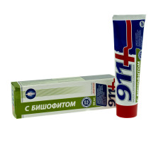 Гель-бальзам 911 Экстренная помощь Бишофит для тела при боли в суставах и мышцах, 100 мл