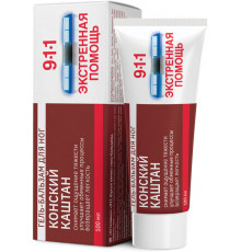 Гель-бальзам для ног 911 Экстренная помощь Конский каштан, 100 мл