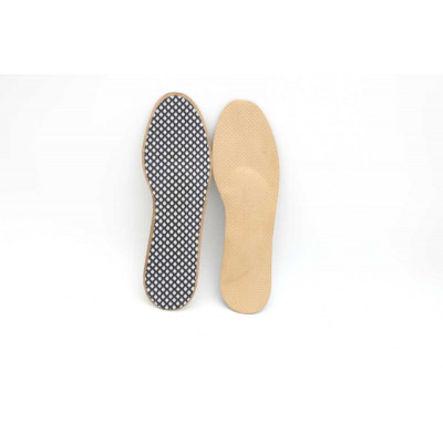 Стельки универсальные кожа тонкие для узкой обуви или каблуков продольно поперечные talus 38К