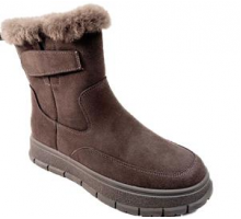 Ботинки женские EVL-BJE010G Серый-замша