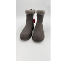 Ботинки женские EVL-BJE010G Серый-замша