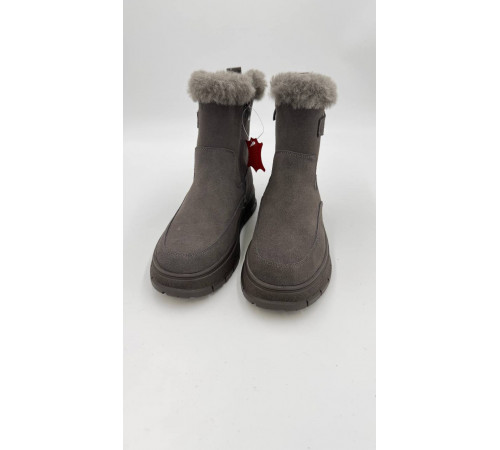 Ботинки женские EVL-BJE010G Серый-замша