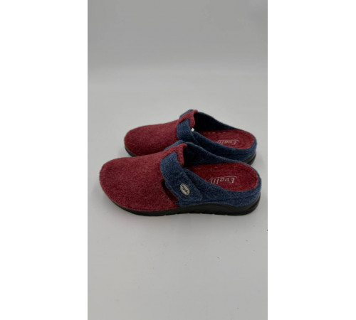 Тапочки женские 8577 Бордово-синий
