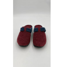 Тапочки женские 8577 Бордово-синий