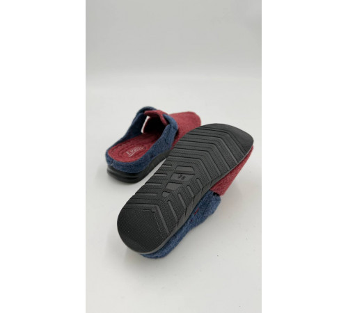 Тапочки женские 8577 Бордово-синий