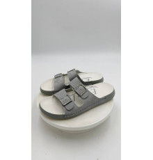 Сабо летние женские на широкую ногу на косточку Evalli xd 126 1011 Серый