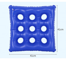 Подушка с отверстиями надувная противопролежневая подкладная здр811о цвет в ассортименте, без насоса