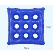 Подушка с отверстиями надувная противопролежневая подкладная здр811о цвет в ассортименте, без насоса