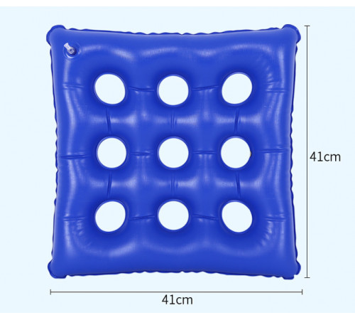 Подушка с отверстиями надувная противопролежневая подкладная ЗДР811о цвет в ассортименте, без насоса