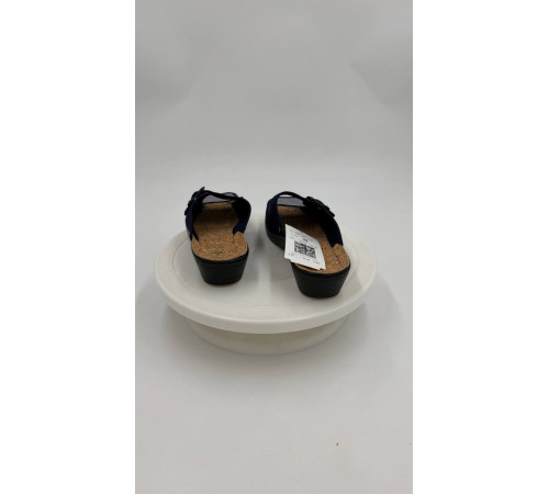 Сабо ткань летние женские шлепки на широкую ногу Adanex эко bi 01 063 9481 as01 063 13109