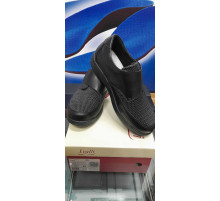 Ботинки кожа осенние женские на широкую ногу на молоткообразные пальцы Evalli 382 011 Чёрный