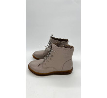 Ботинки женские кожа байка пвх LQ5005-6 Бежевый