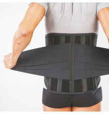 Корсет грудо-поясничный усиленный 4 ребра жескости 34 см  нт р 030 