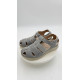 Босоножки женские летние на липучке на широкую ногу Evalli yhe 24140 a14 Серый