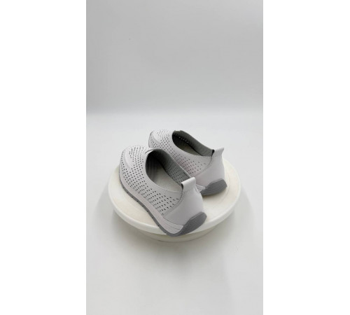 Туфли кожа летние женские на широкую ногу на косточку Evalli 60312zt Белый