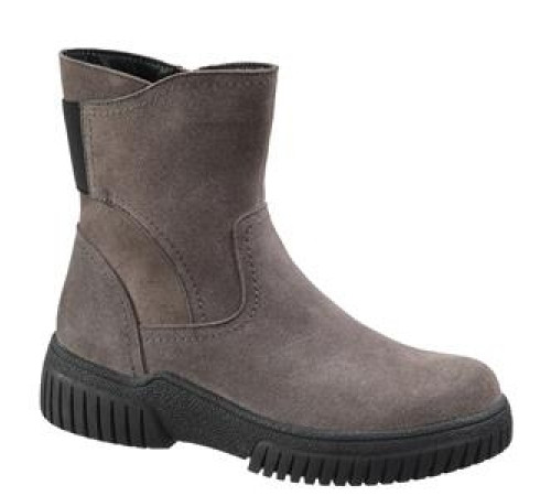 Полусапоги замш шерсть зимние женские Evalli w2 vvm4 3 Серый