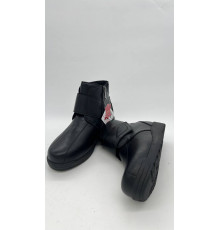 Ботинки женские кожа шерсть тпр 8029-50-1 Чёрный