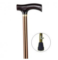 Трость с упс регулировкой высоты пластиковая ручка бронза 0601у