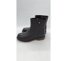 Ботинки женские кожа шерсть резина DF25D021-3B Коричневый