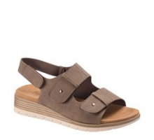 Босоножки женские летние липучка на широкую ногу на косточку Evalli bn 163 12181 7 Коричневый