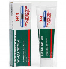 Гель-бальзам 911 Экстренная помощь Хондроитин для суставов, для суставов,100 мл