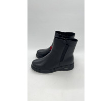 Ботинки зимние кожа шерсть тпр женские 2391-0951-8M Чёрный