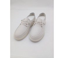 Кеды женские кожа мягкие туфли Evalli 2025-2A Бежевый