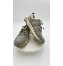 Кросовки женские на широкую ногу мягкие легкие с эластичными вставками нубук 69008 11 4 Зеленый