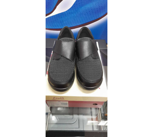 Ботинки женские 8029-2-1 Чёрный Полнота 11