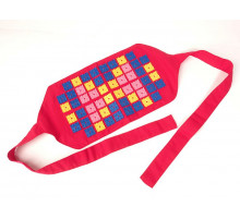 Акупунктурный пояс аппликатор массажный Fosta f 0101 фиолетовый