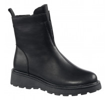 Полусапоги кожа шерсть женские Evalli Z6.5 1fa1692 9301 c300 чёрный