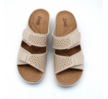 Сабо женские Evalli летние 34 00 Бежевый