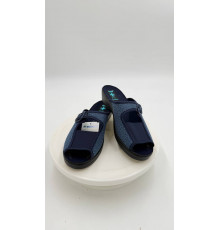 Тапочки женские летние Adanex шлепки на косточку на широкую ногу bi 01 066 30196