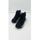 Ботинки женские 69008-42-1 Чёрный натуральная кожа, байка, эва, резина, байка